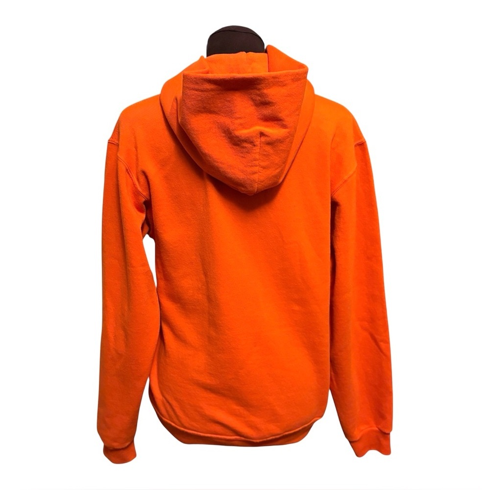 NFL Team Apparel Denver Broncos Womens Hooded Orange Sweatshirt size Small - Picture 7 of 8